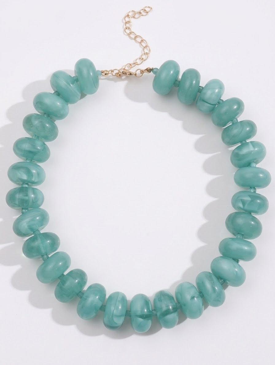 2695 Oval Oversized Necklace