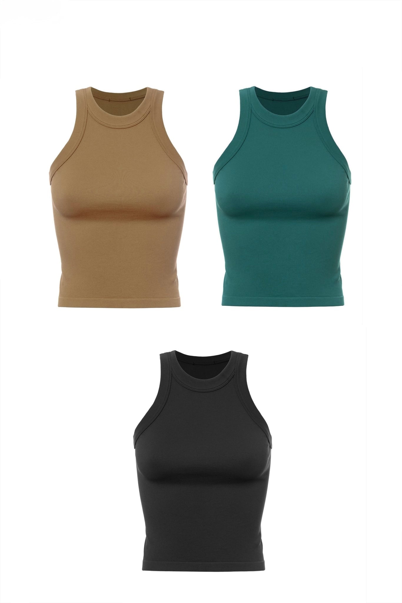 1350 Ribbed Basic Tank Top