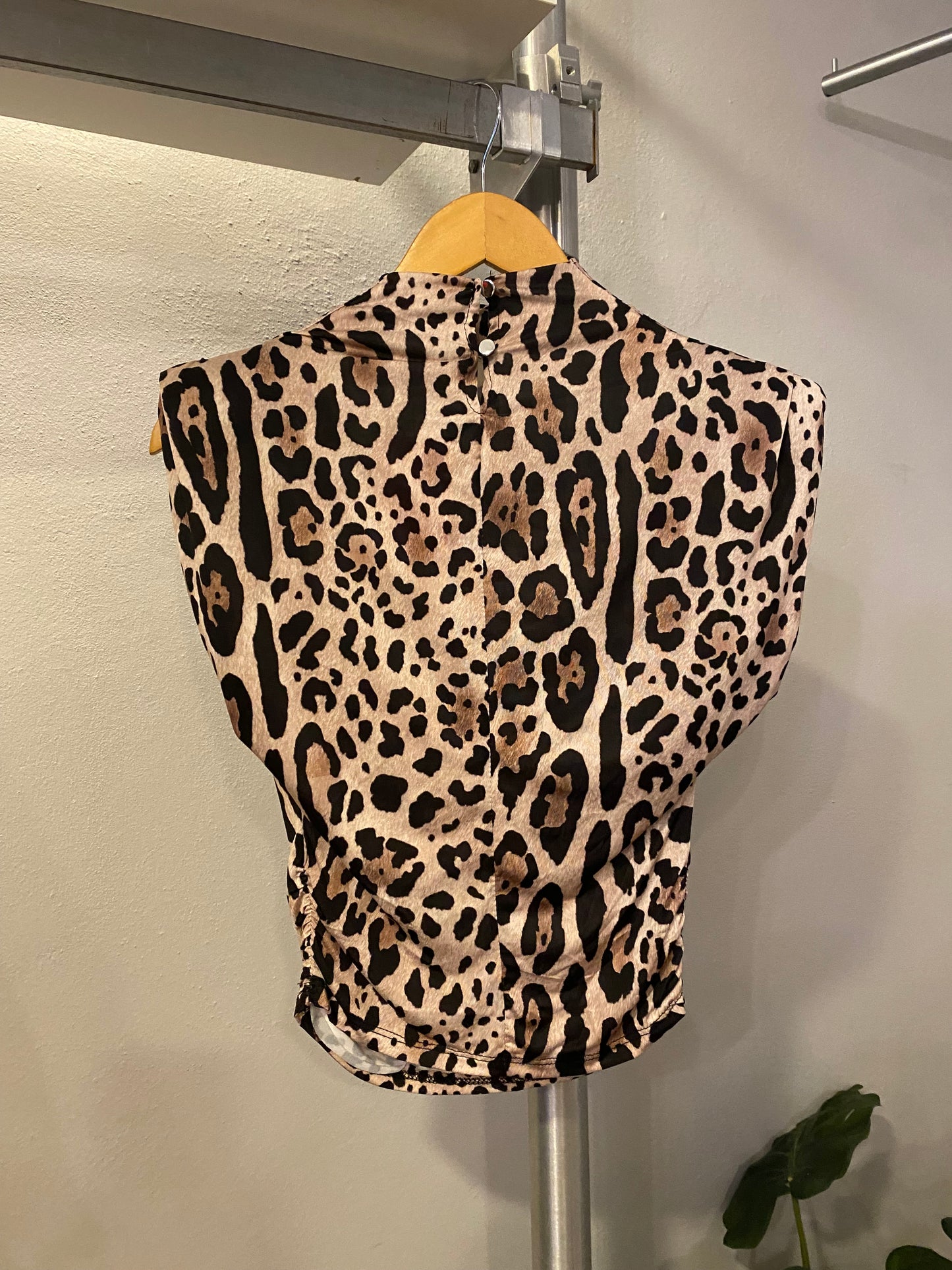 Italian Onesize Animal Print Spandex Top