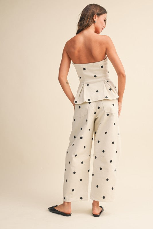 2410 Polka Dots Barrel Set