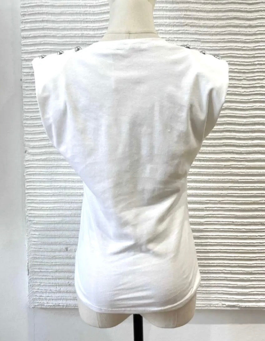 1884 Studded Muscle Tee