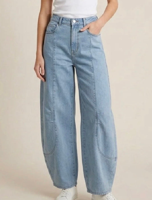 2532 Denim Barrel Pant