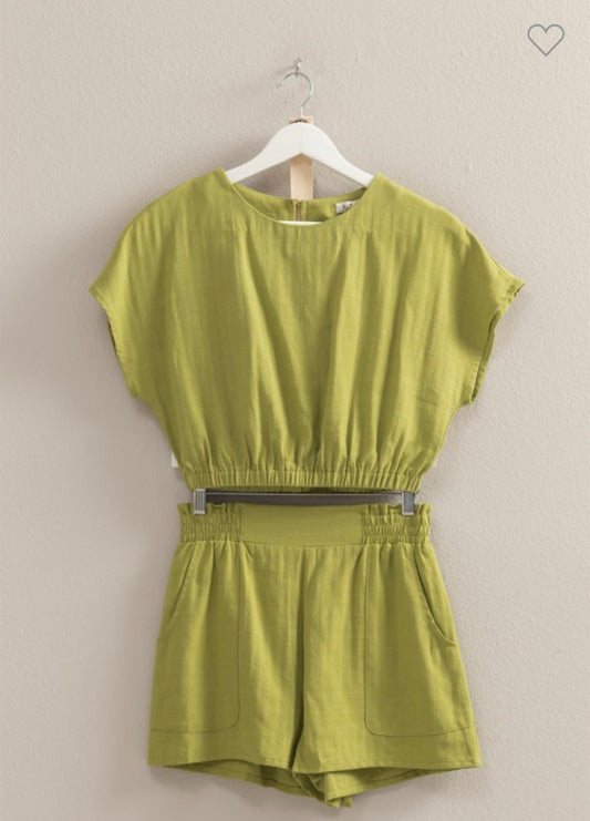 1442 Short & Crop Set