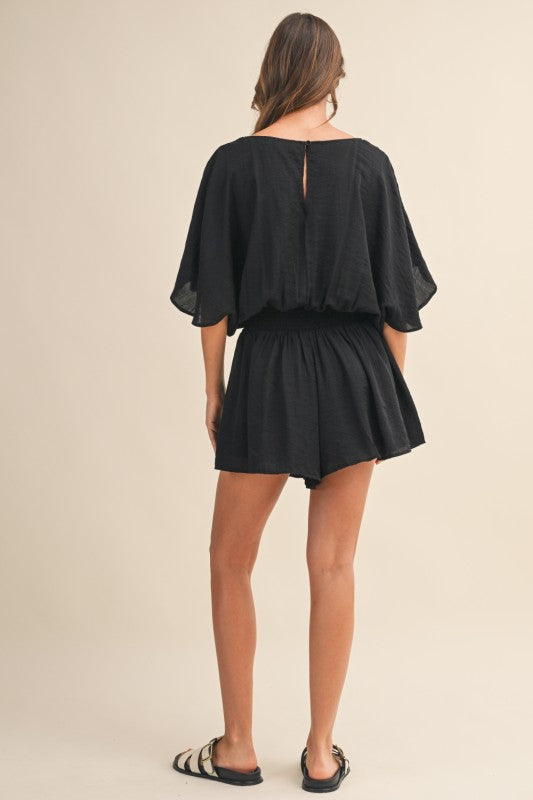 2359 Black Romper
