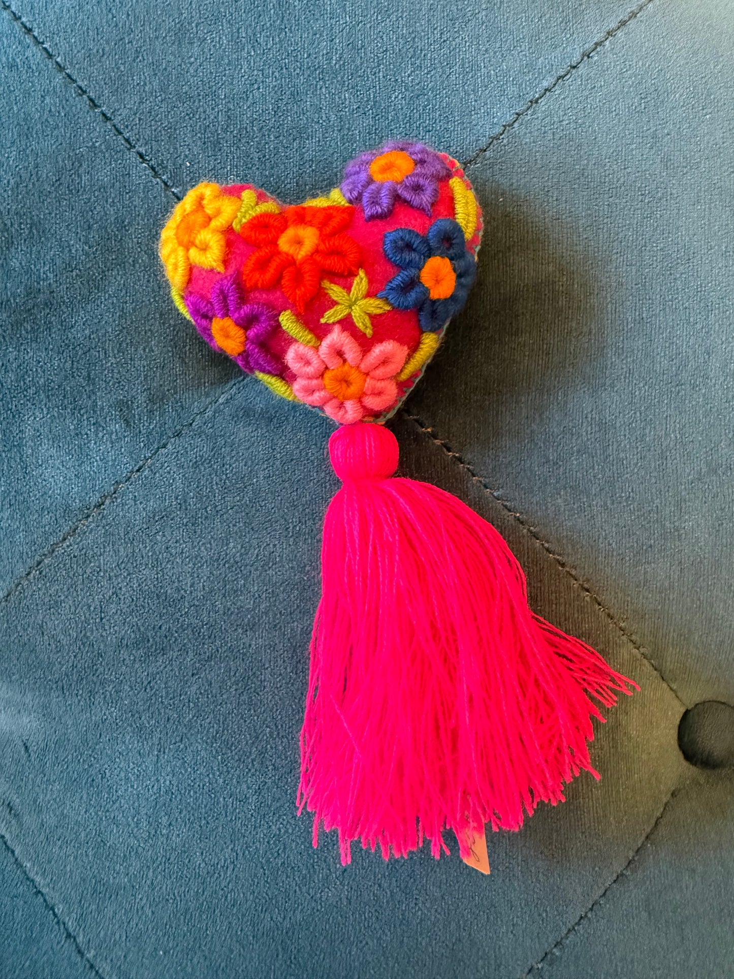 2130 Heart Bag Charm