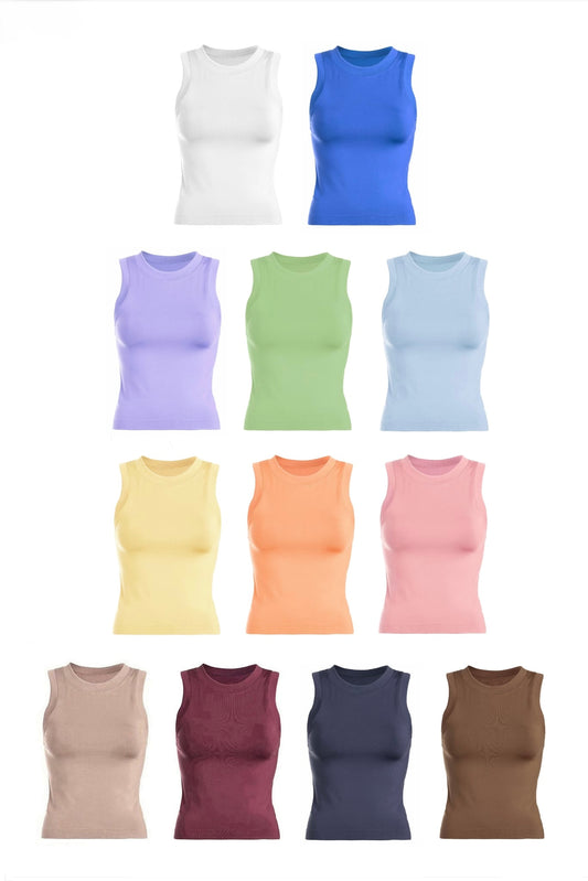 1001 Basic Long Top One Size