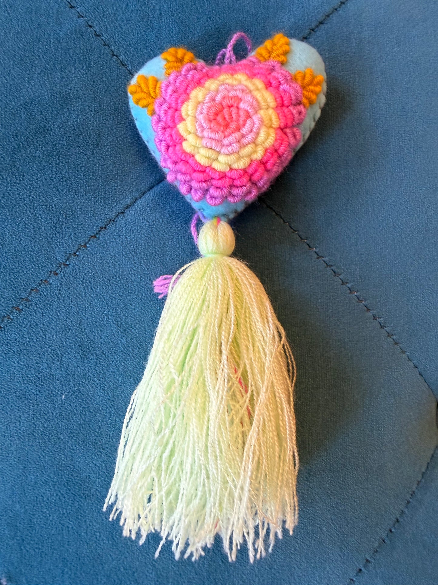 2130 Heart Bag Charm