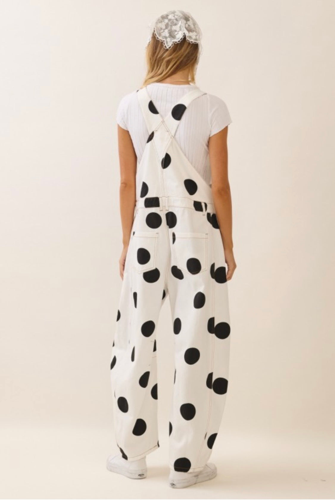 2557 Big Polka Dots Overall