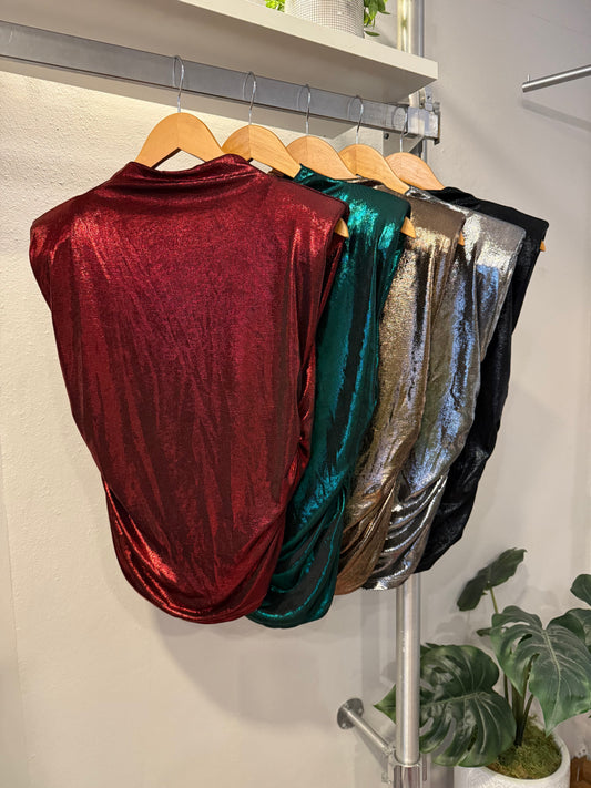 1161 Italian Metallic Onesize Shirt