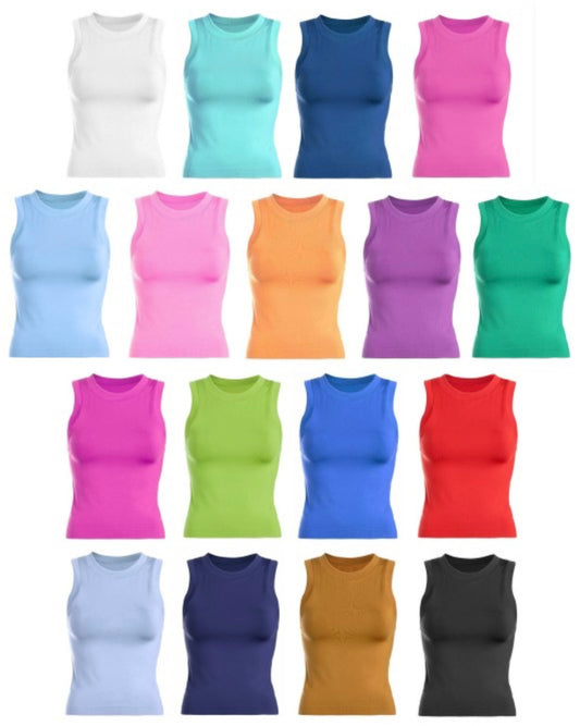1001 Basic Long Top One Size
