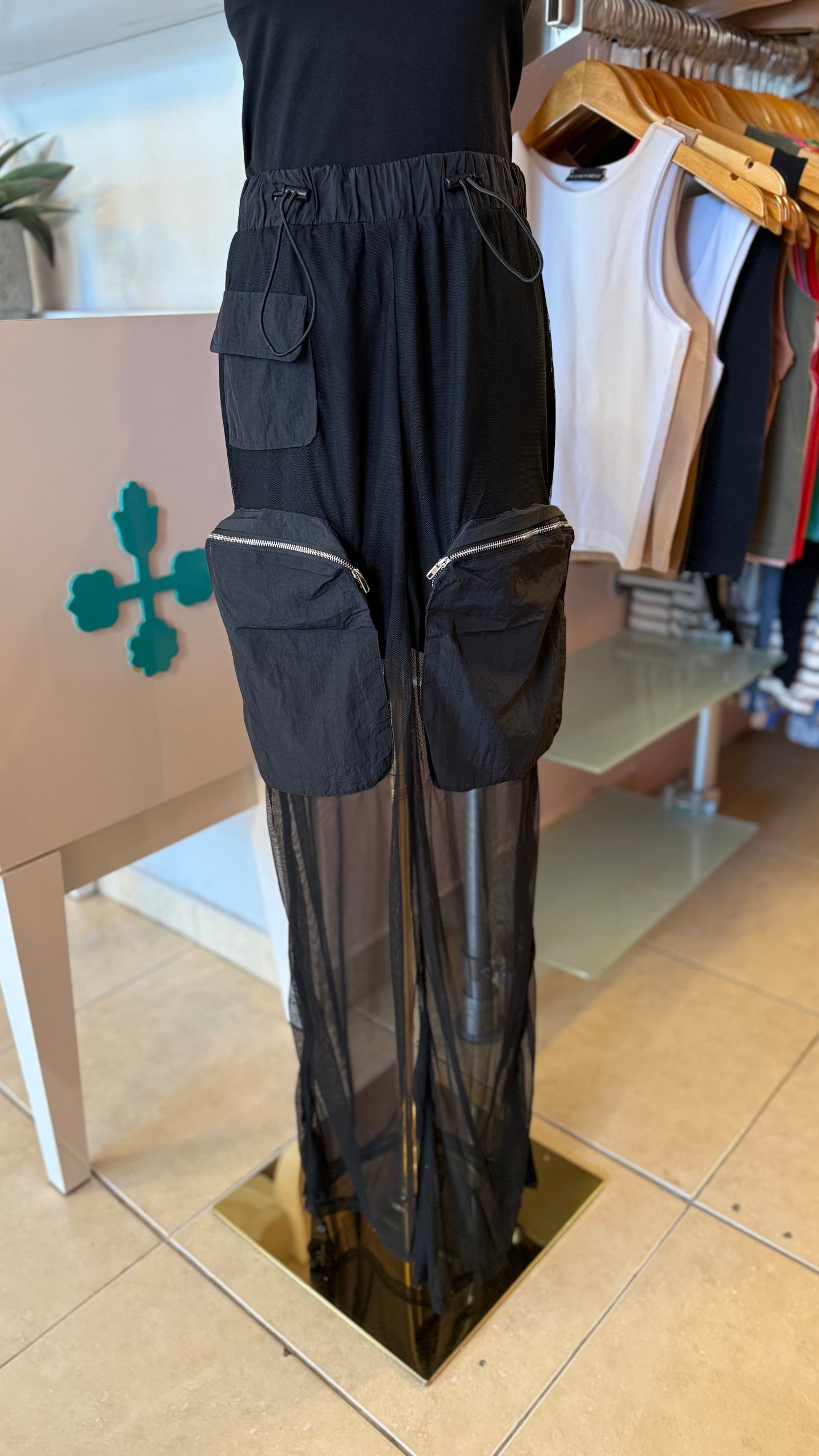 1703 Cargo Pockets Skirt