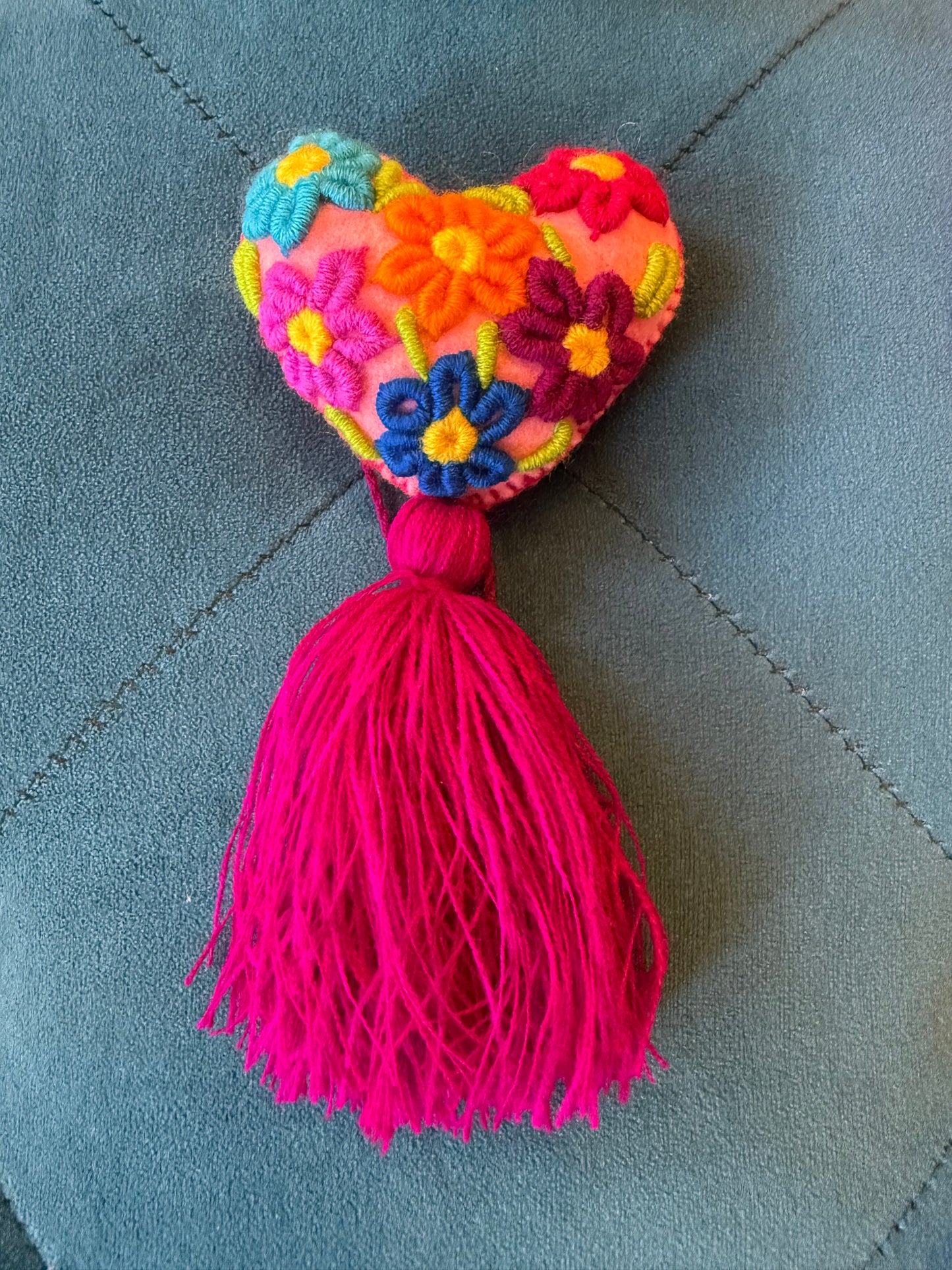 2130 Heart Bag Charm