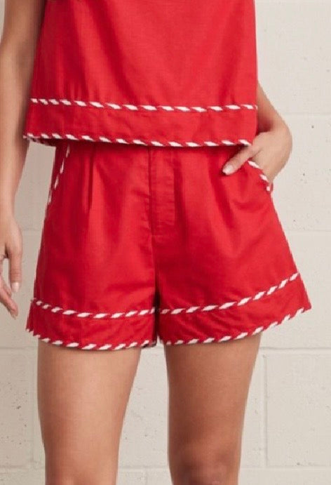 25061 Trim Red Short