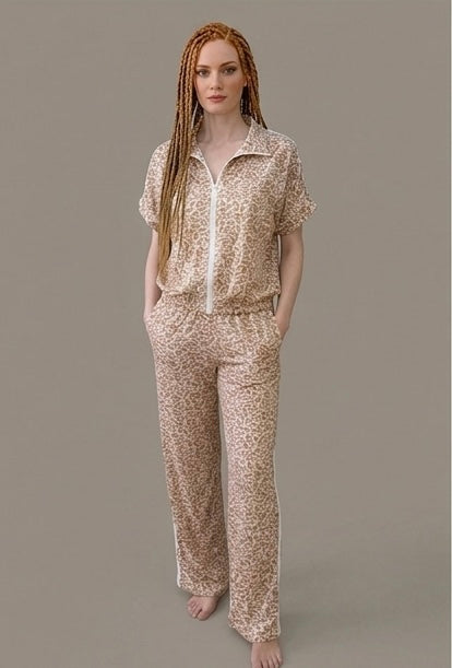 2402 Italian Onesize animal Print Travel Set