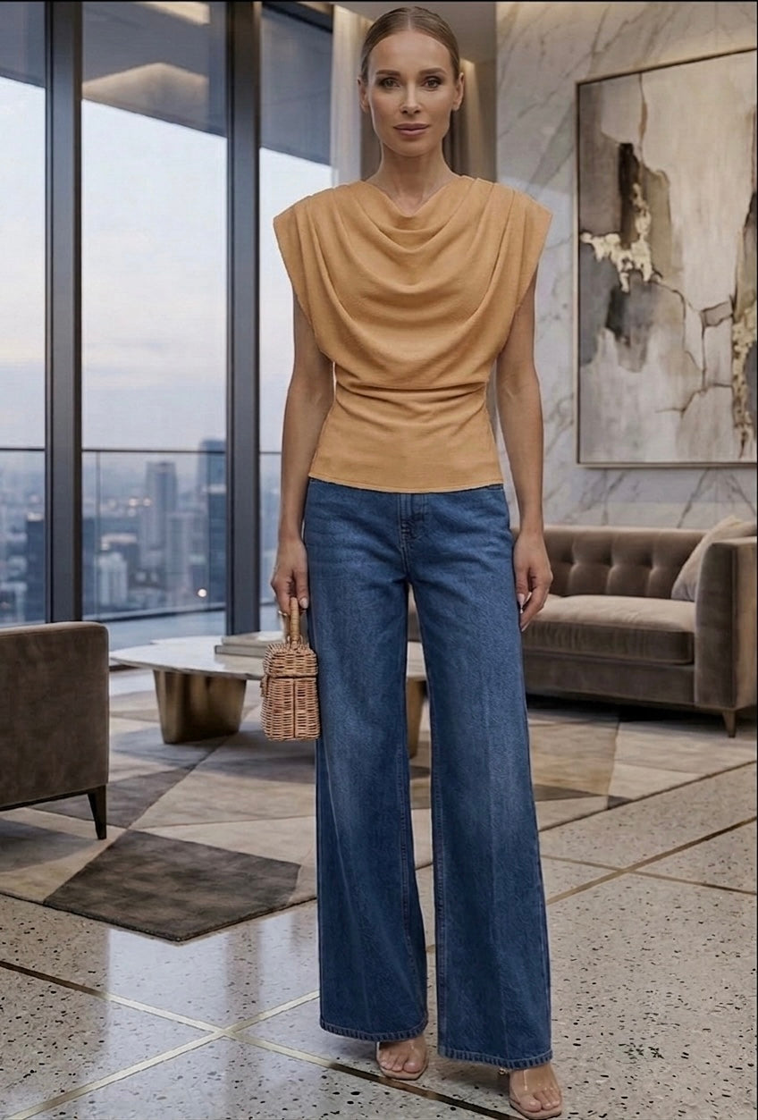 2561 Drapped Top