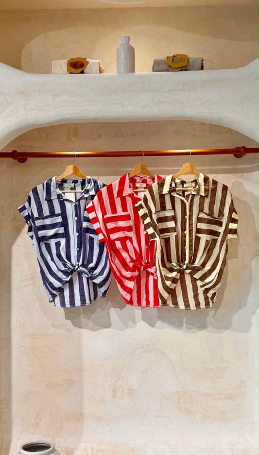 2515 Striped Made In Italy Shirt