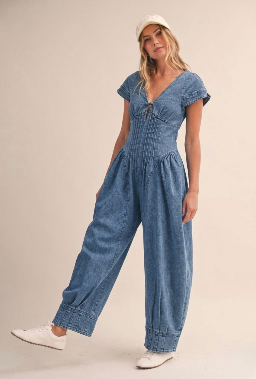 2446 Denim Jumpsuit
