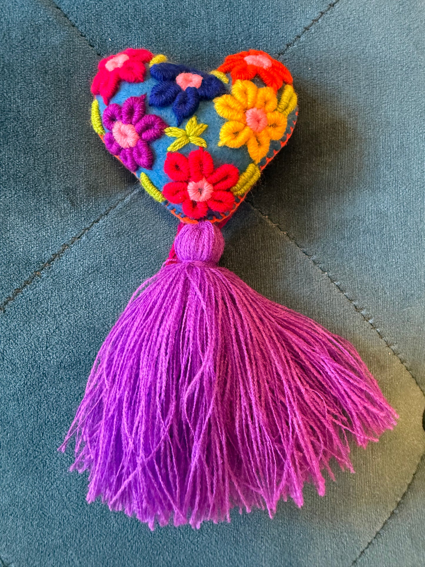 2130 Heart Bag Charm
