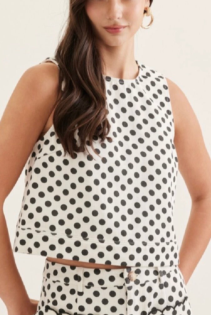 2414 Polka Dots Top