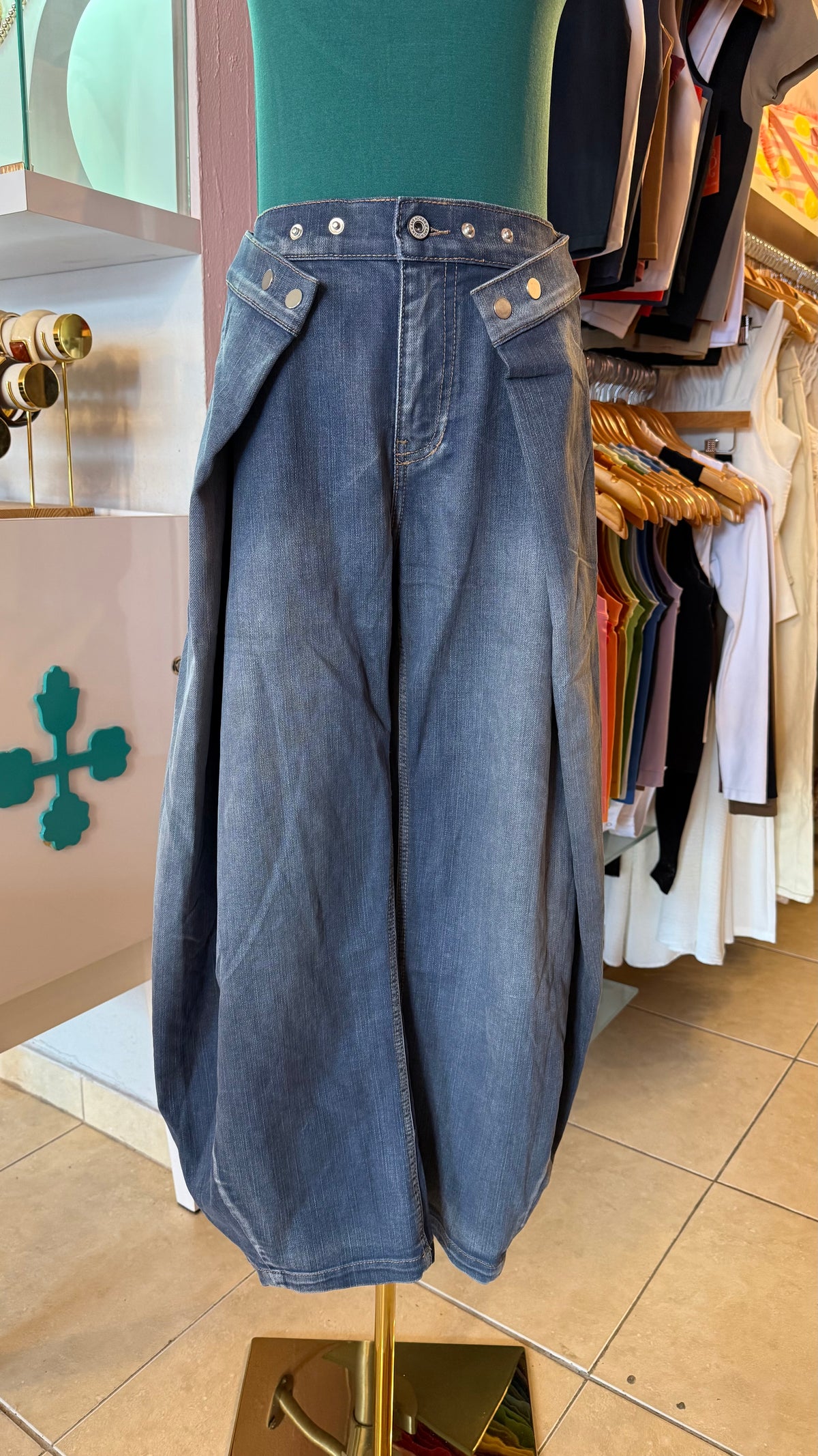 2692 Denim Barrel Pant