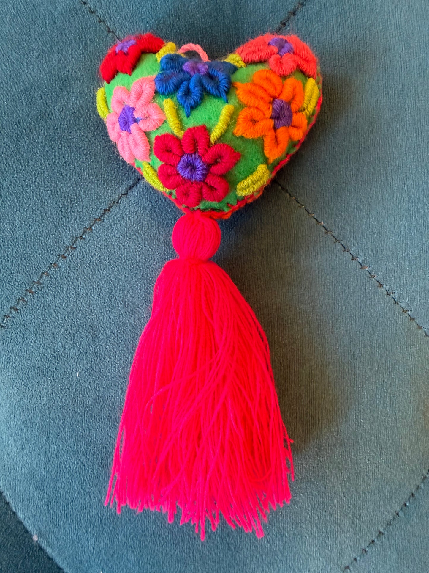 2130 Heart Bag Charm