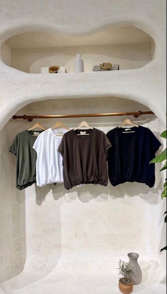 2615 Made In Italy Onesize Bubble T-Shirt