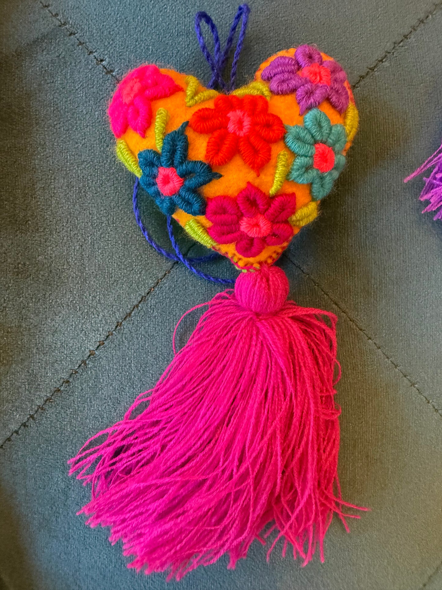 2130 Heart Bag Charm