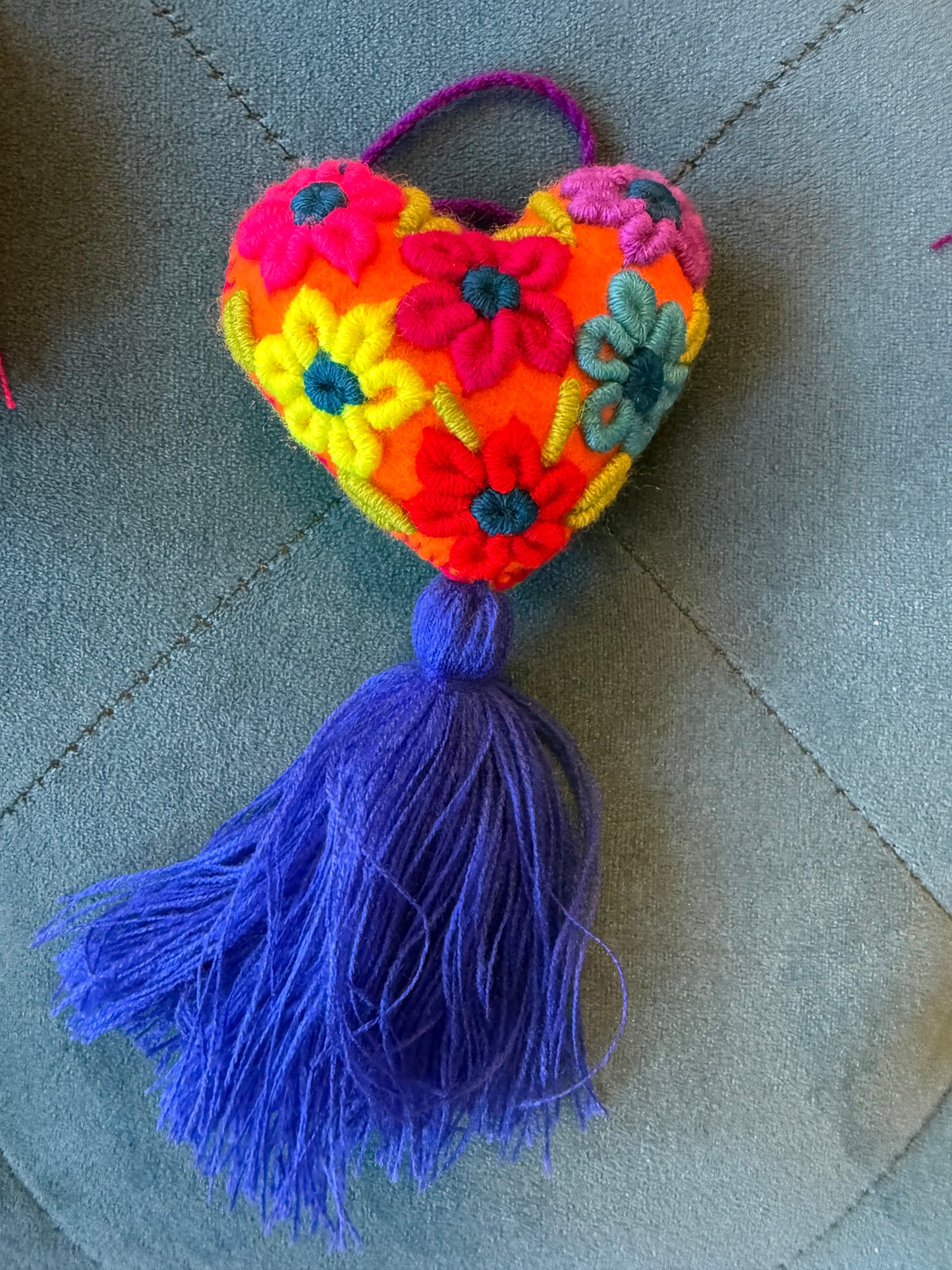 2130 Heart Bag Charm