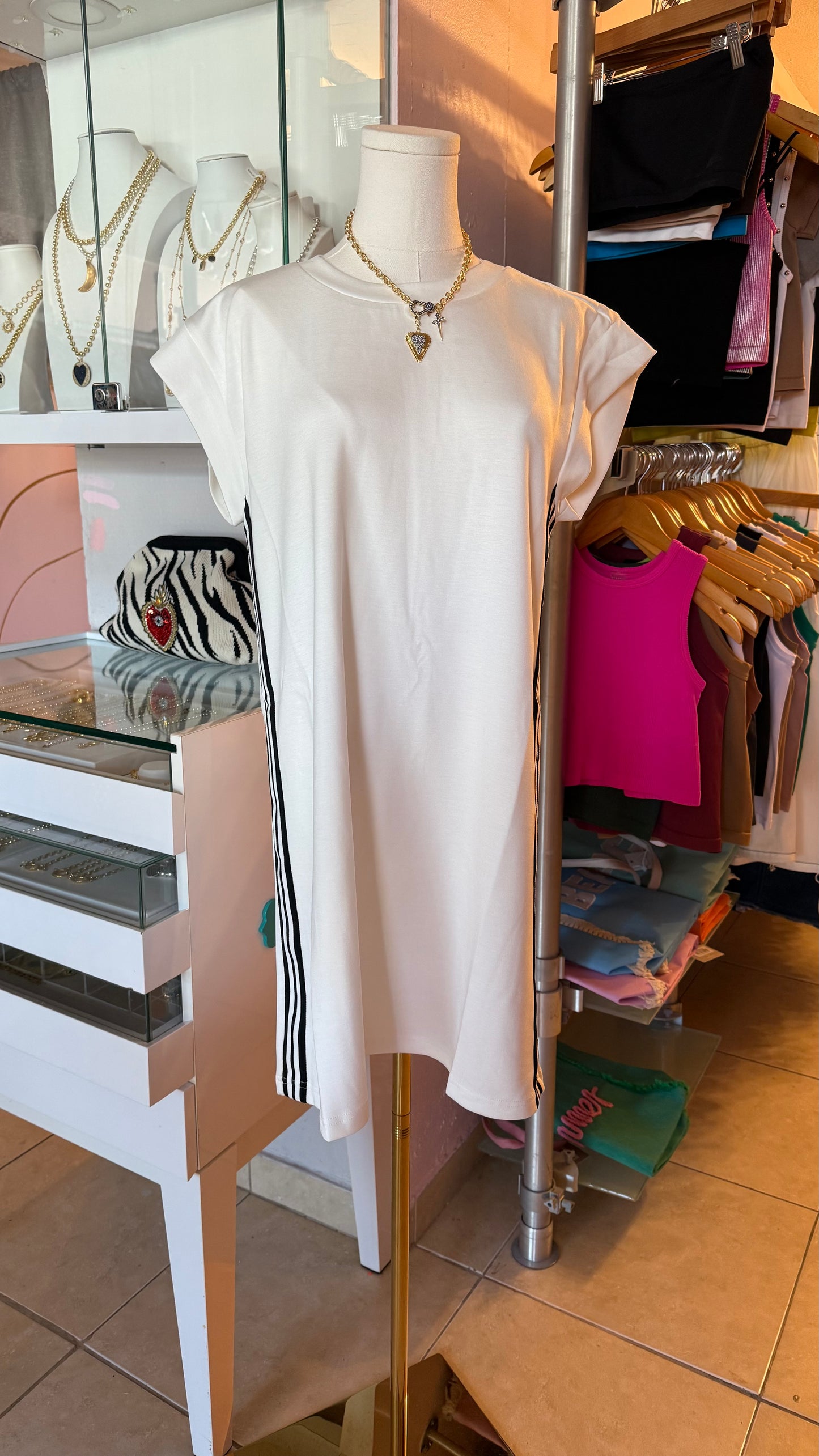 1455 Track Short Dress