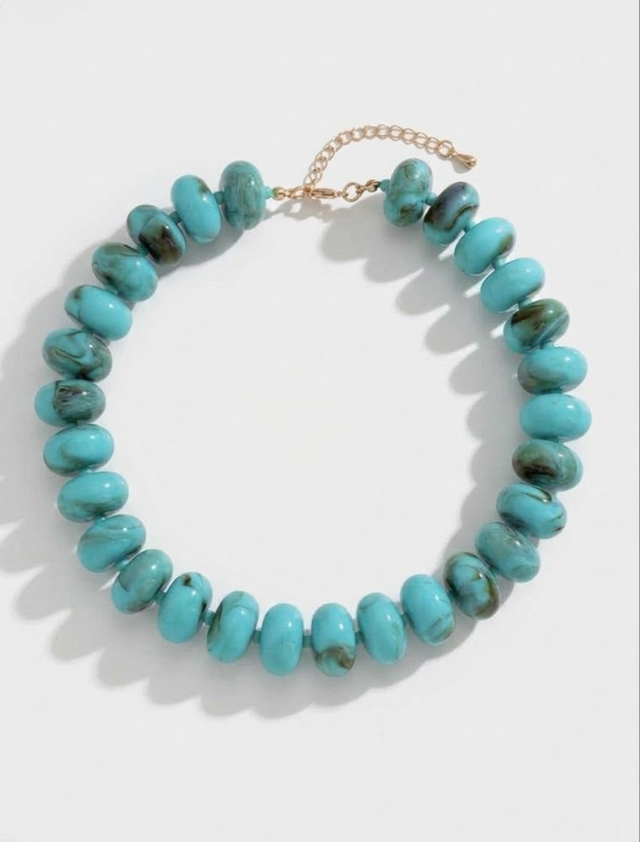 2695 Oval Oversized Necklace
