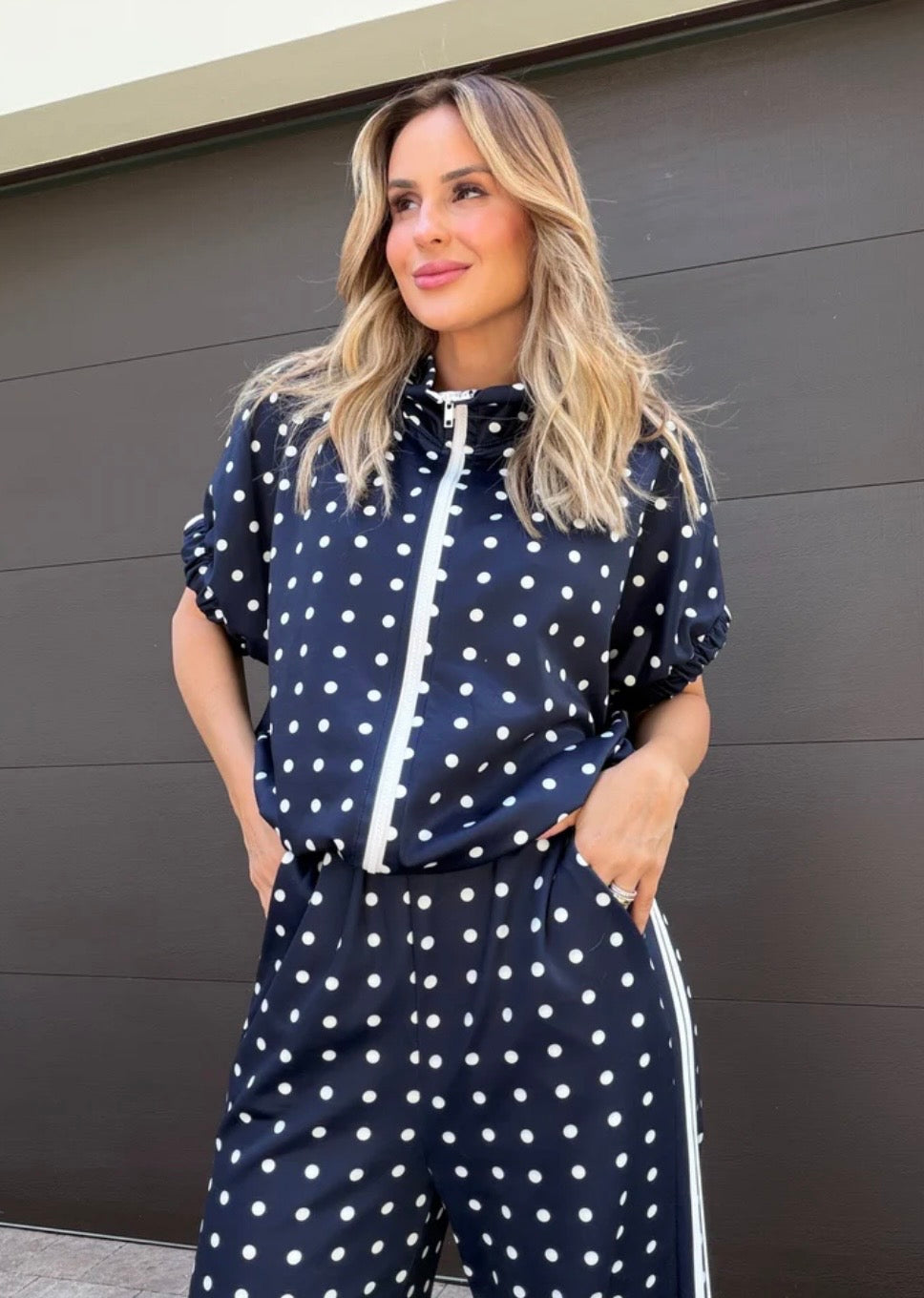 2403 Italian Onesize Polka Dots Travel Set