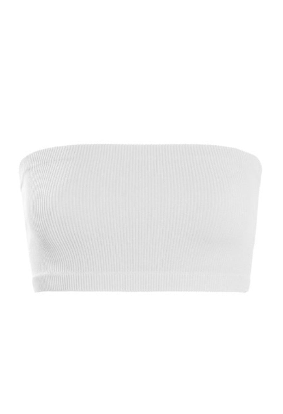 1044 Basic Ribbed Tube Top