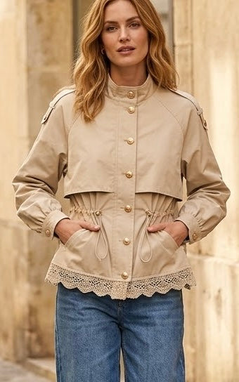 2753 Lace & Crochet Jacket
