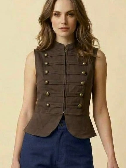 2755 Chocolate Napoleon Vest