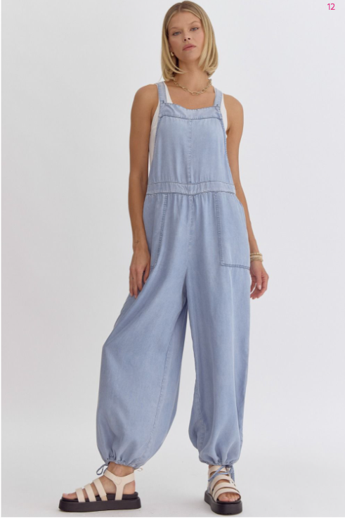 Lite Overall Jogger Jumpsuit