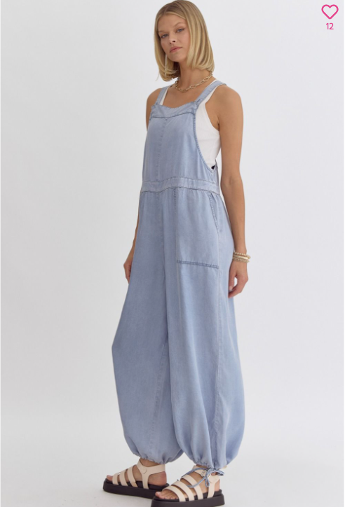 Lite Overall Jogger Jumpsuit