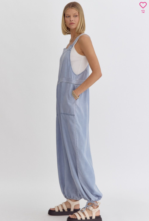 Lite Overall Jogger Jumpsuit