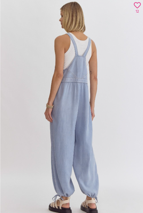 Lite Overall Jogger Jumpsuit