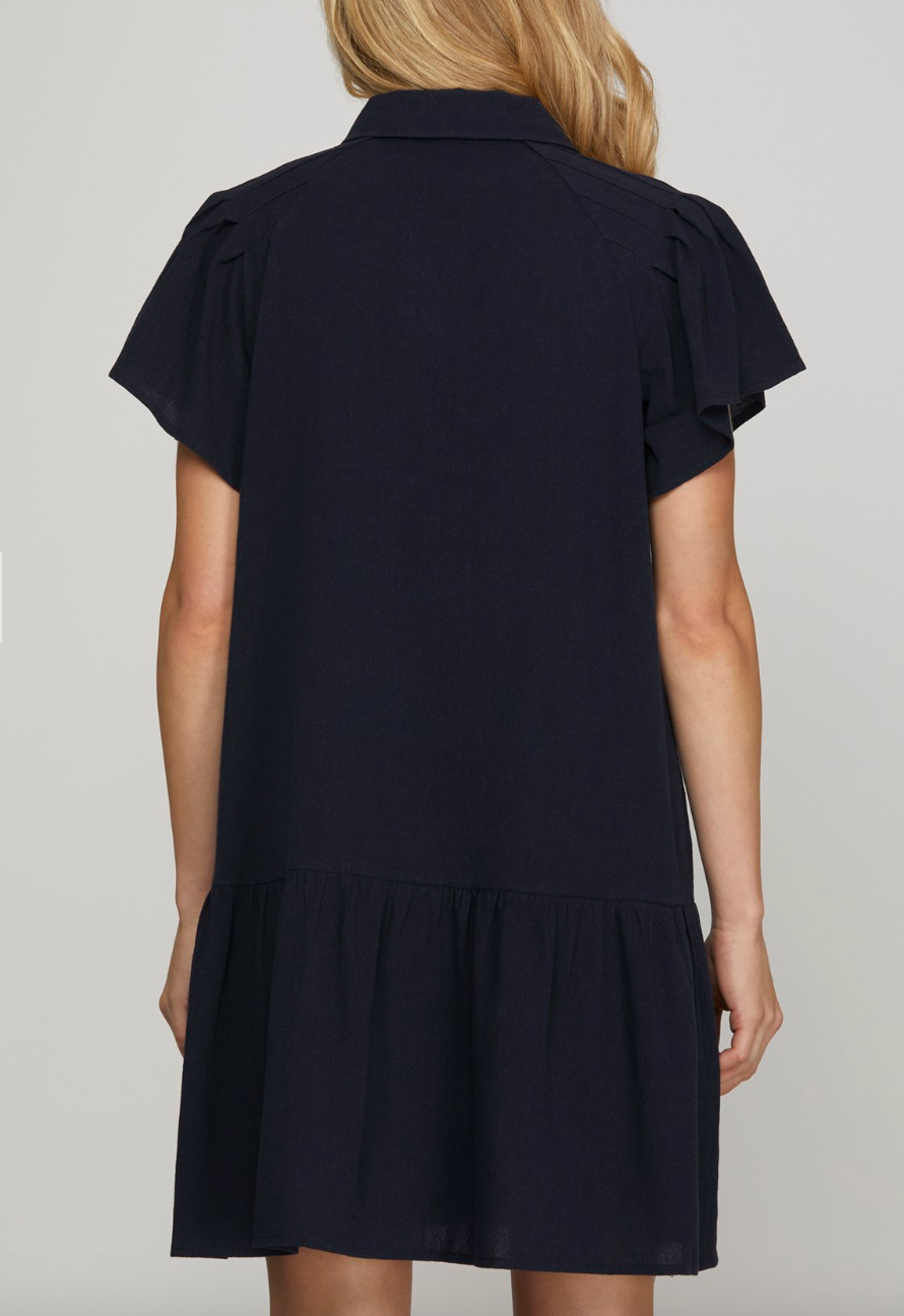 1639 Button Down Indian Dress