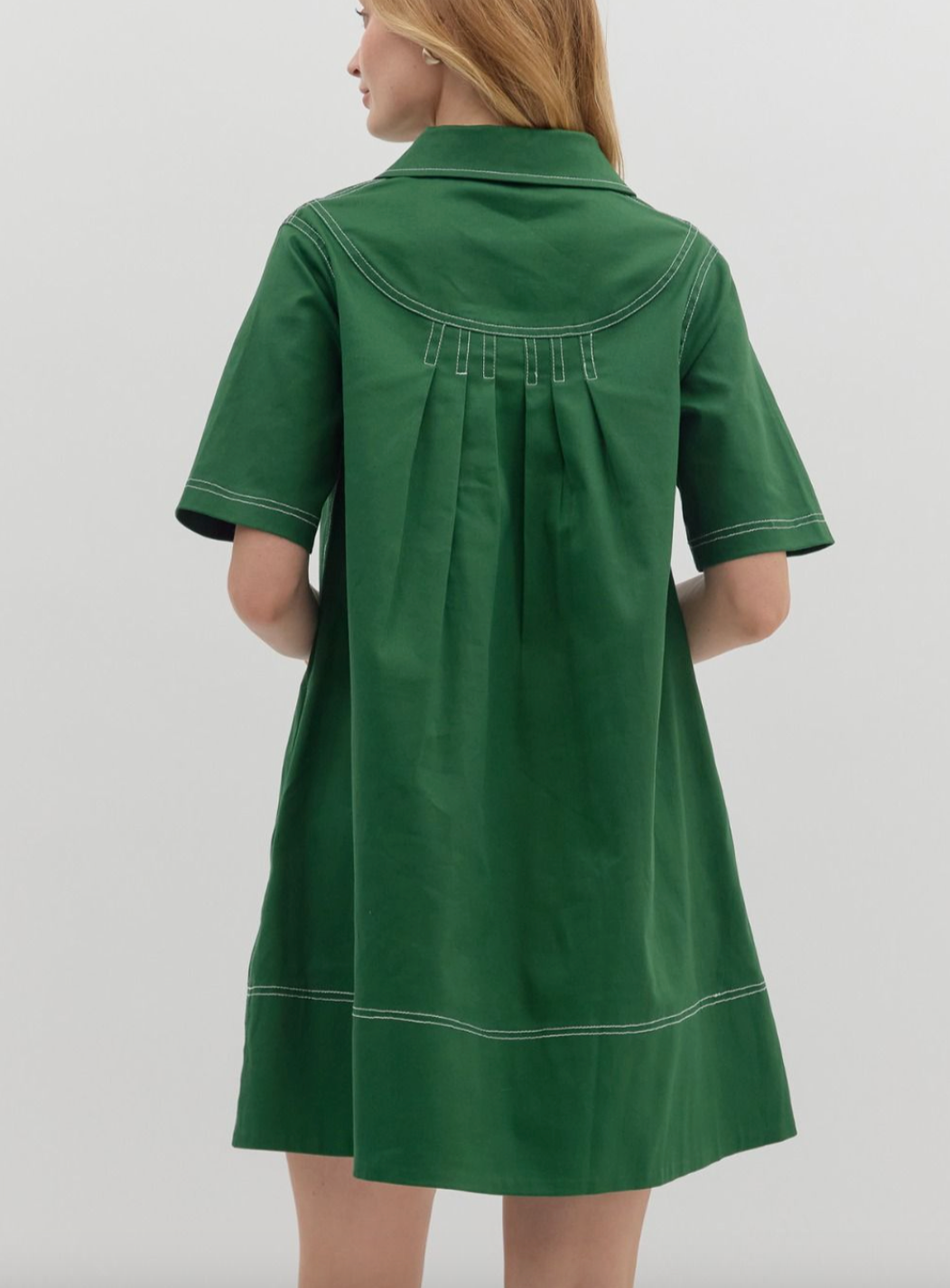 1684 Solid Stitch Dress