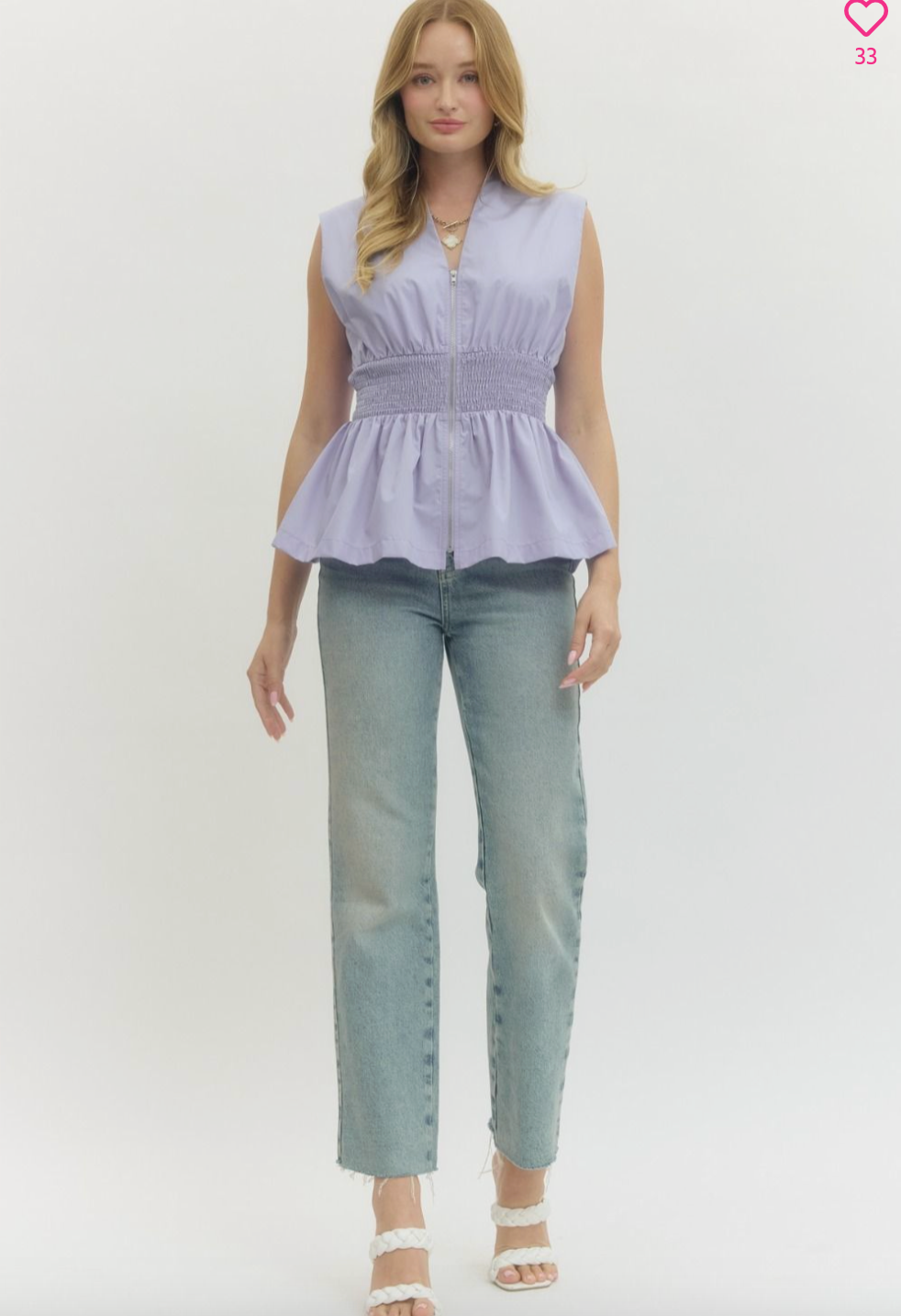 2033 Zipper Top
