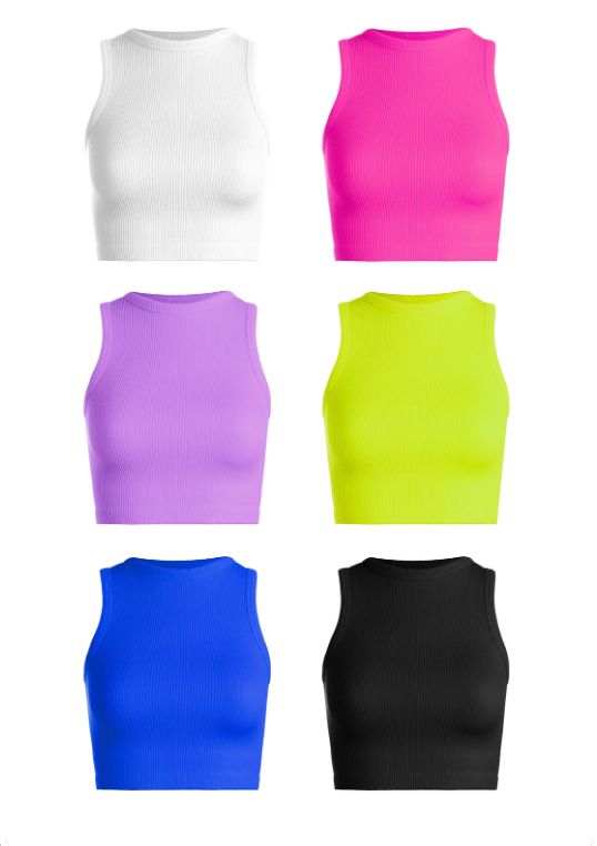 1029 Rib Crop Top