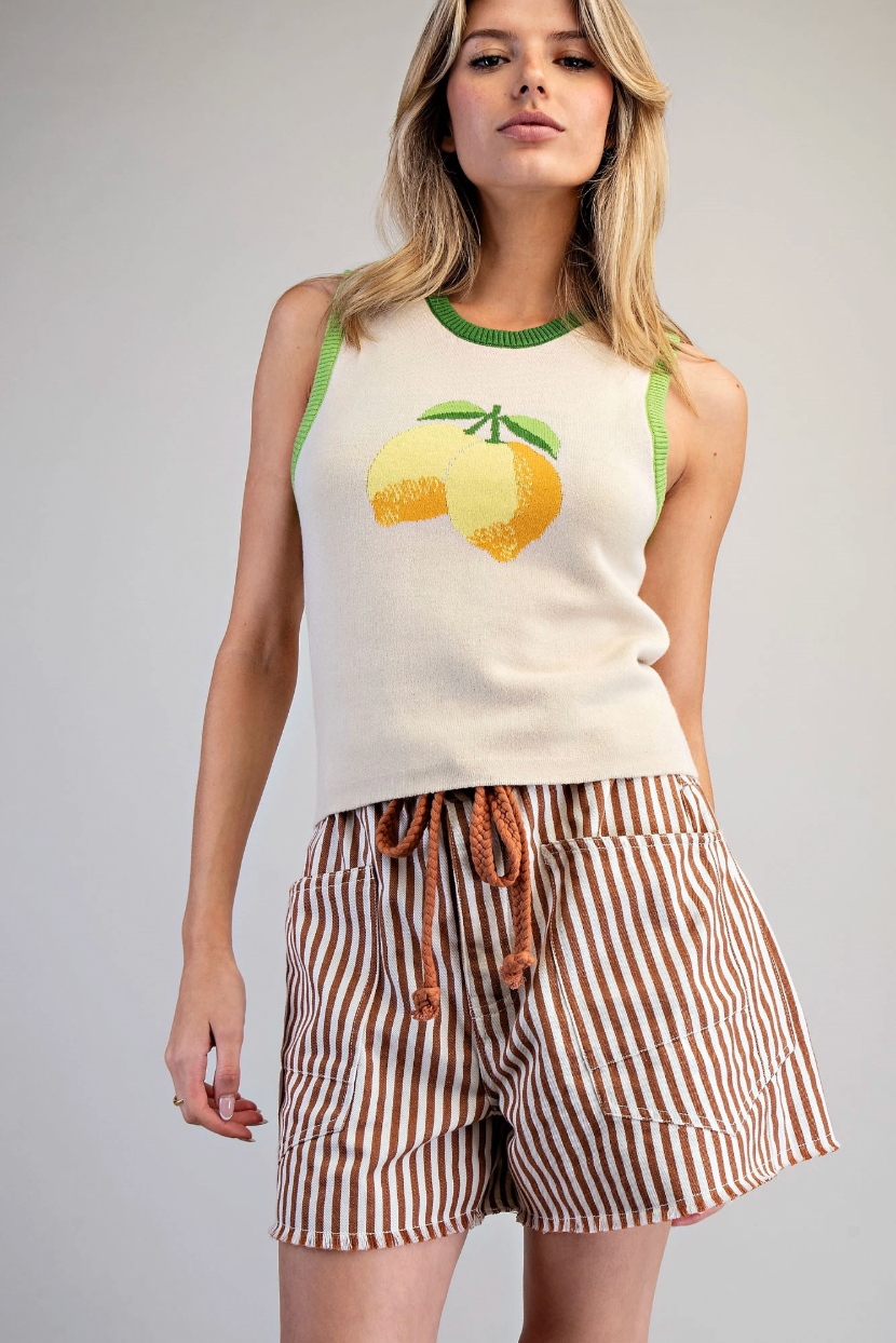 2123 Lemon Tank Top