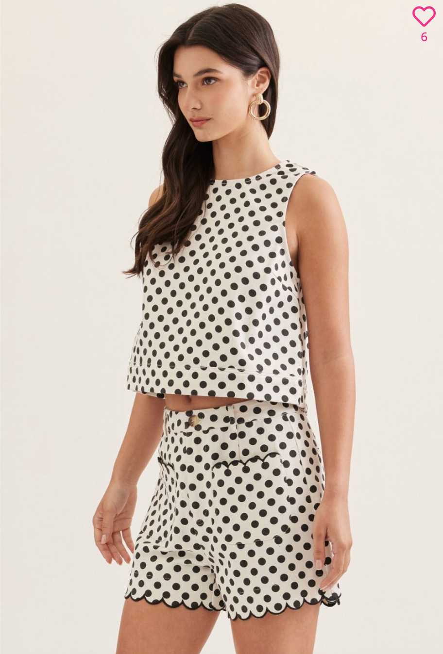 2414 Polka Dots Top