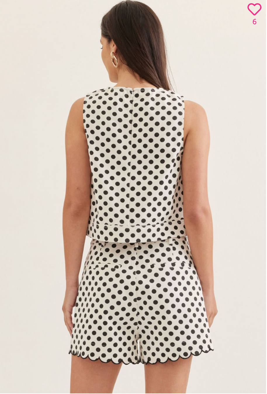 2414 Polka Dots Top