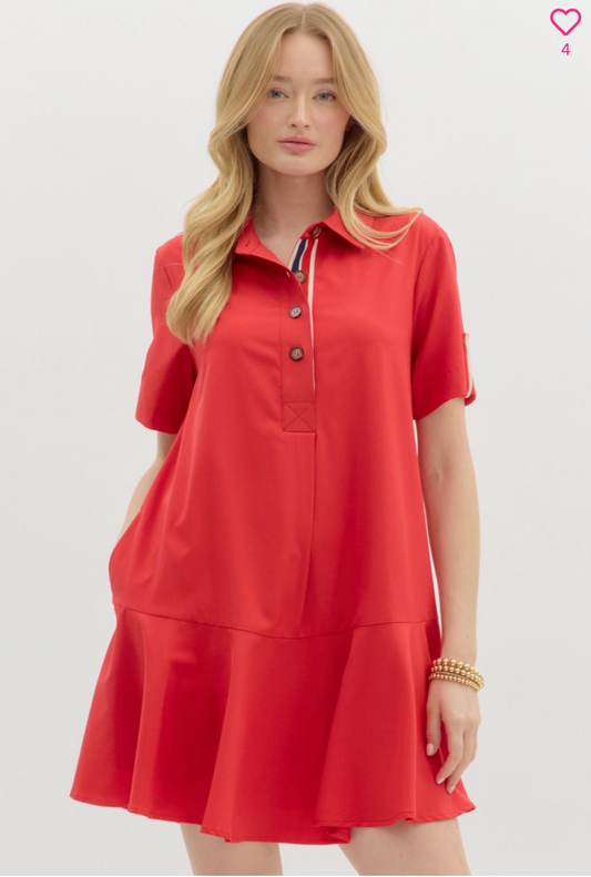 2338 Collar Dress