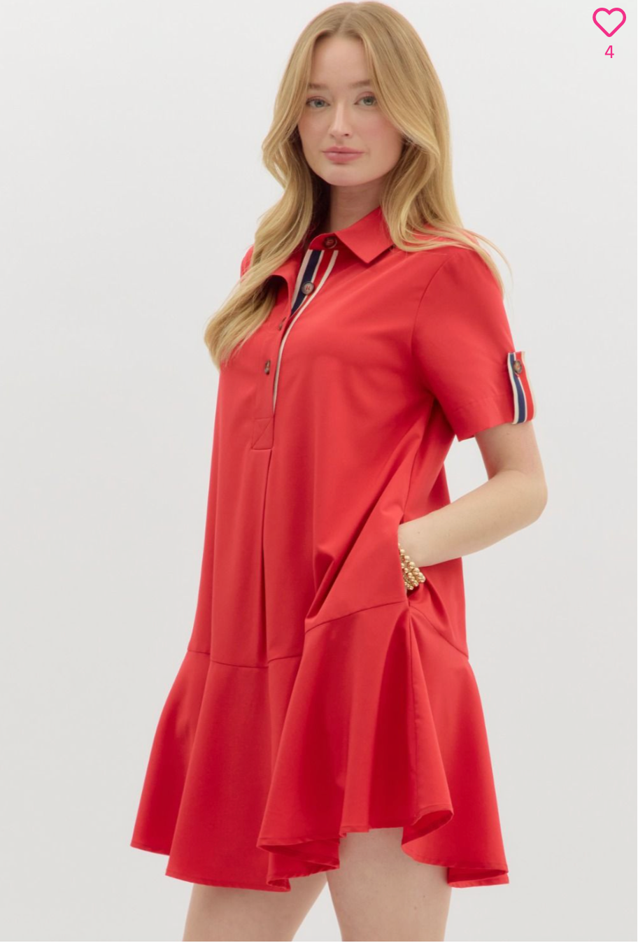 2338 Collar Dress