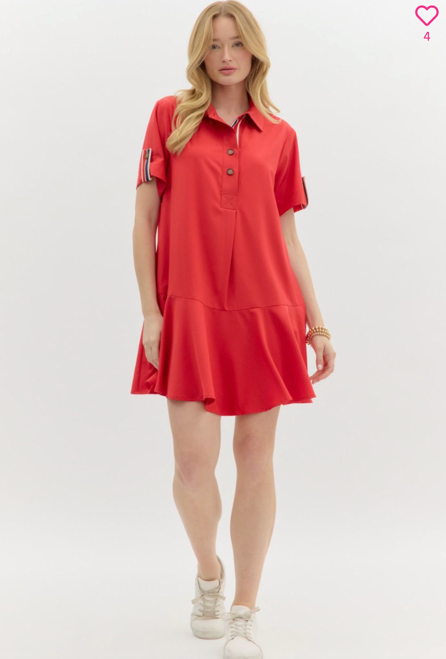 2338 Collar Dress