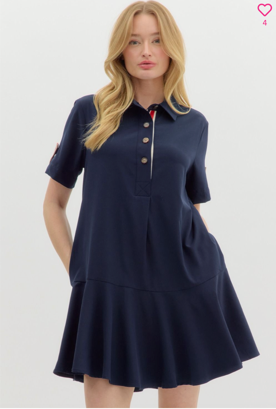 2338 Collar Dress