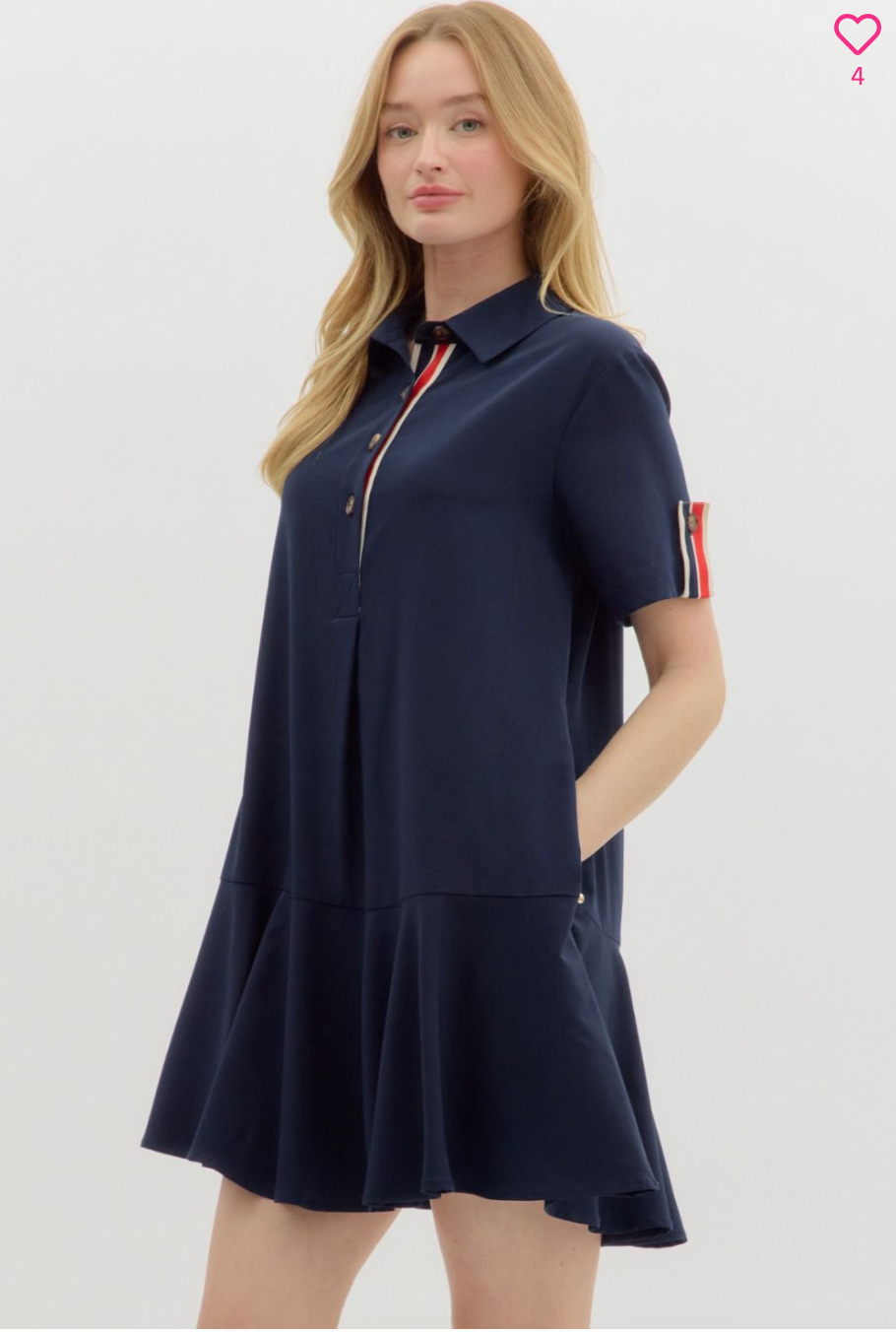 2338 Collar Dress